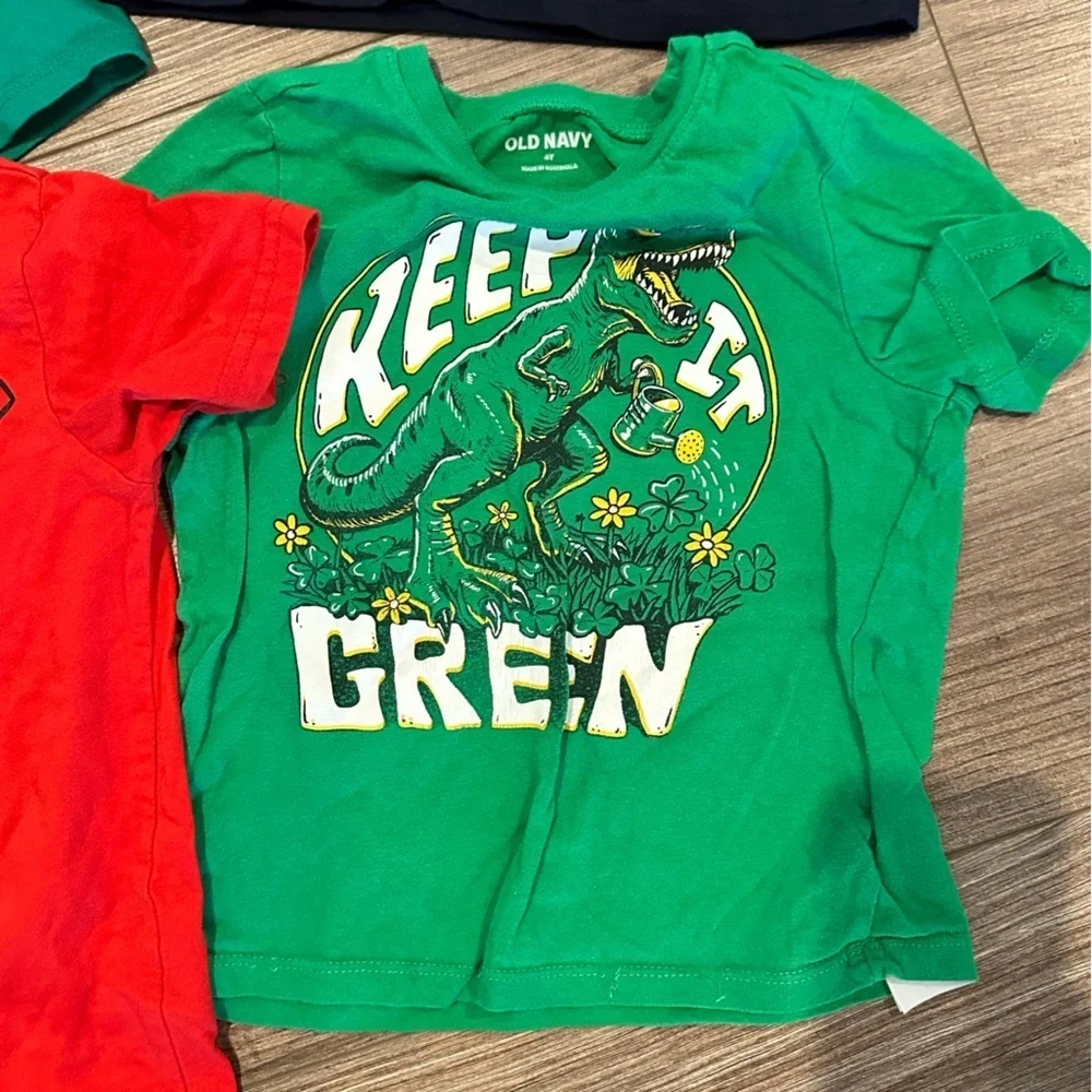Bundle of Kids 4T T-Shirts Various Brands